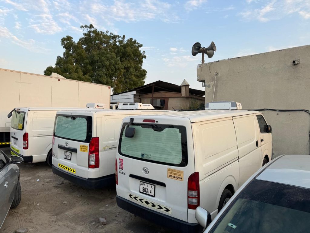 Best Chiller Van Rental Dubai