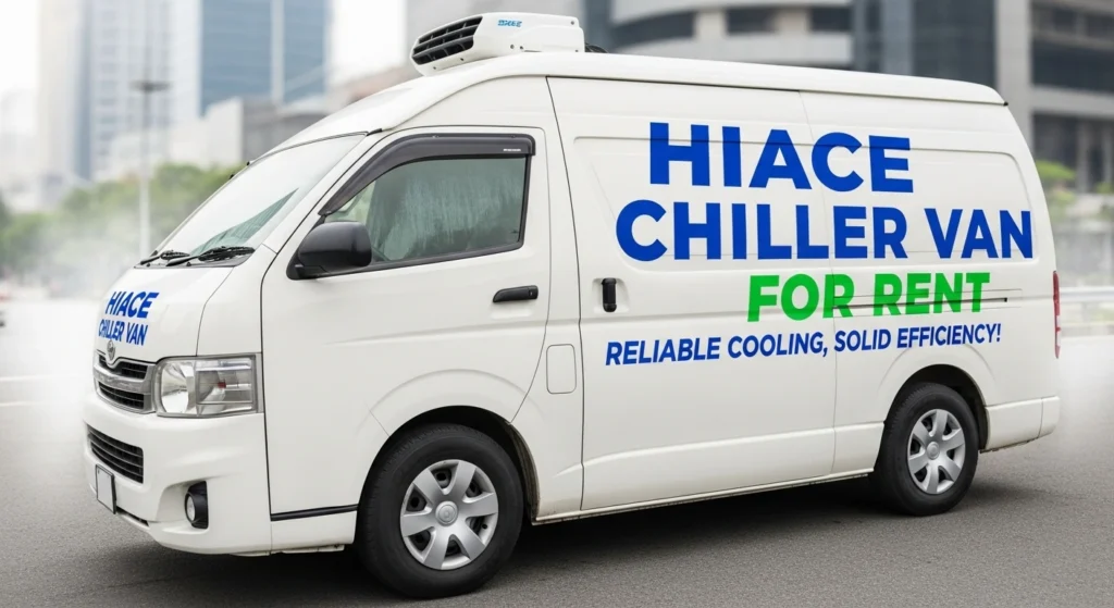 chiller van for rent abu dhabi